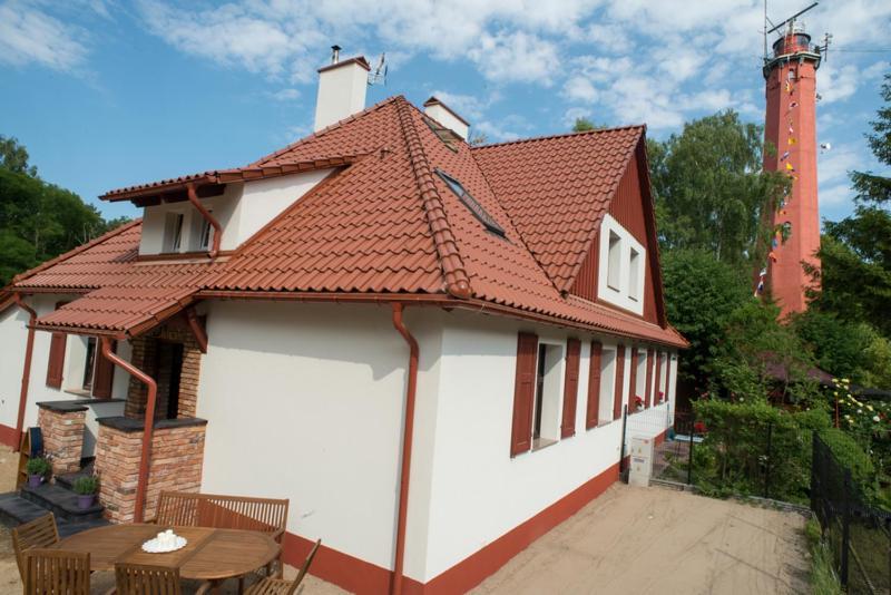 Zabytkowy Dom Latarnikow Hel Luaran gambar